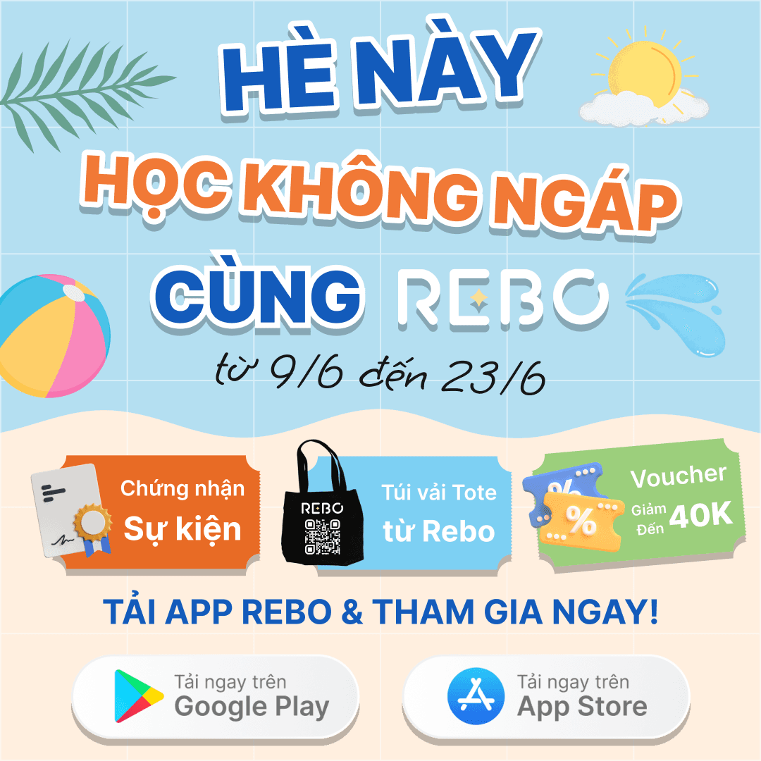 Sự Kiện Mùa Hè 2024: Trải Nghiệm Hóa Học 3D & AR Cực Hot Cùng Rebo